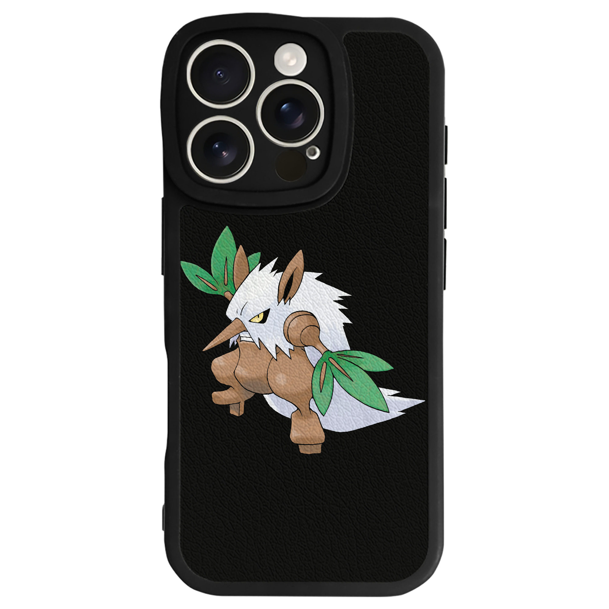 （画像用） ポケットモンスター Pokémon 【iPhone 16シリーズ対応】シリコンスマホケース（レザー調） 材質：シリコン